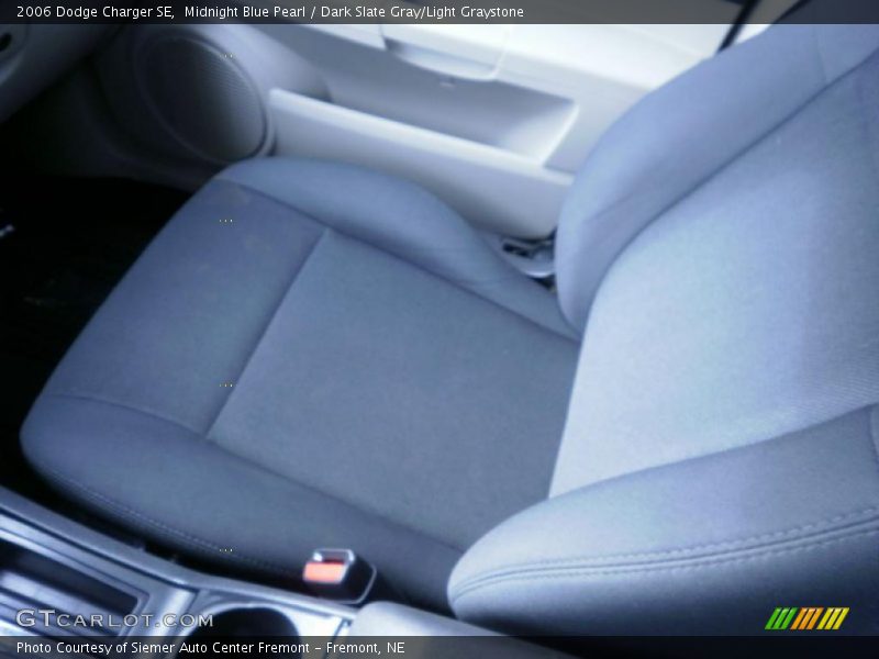 Midnight Blue Pearl / Dark Slate Gray/Light Graystone 2006 Dodge Charger SE
