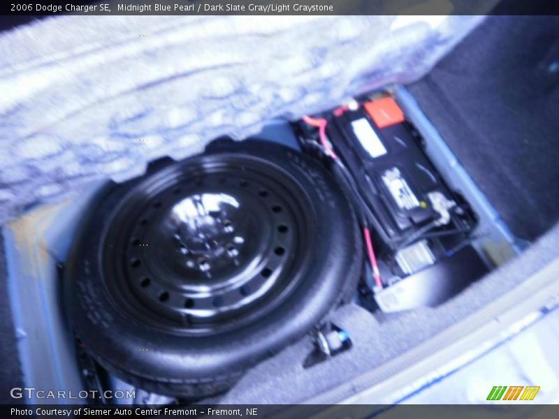 Midnight Blue Pearl / Dark Slate Gray/Light Graystone 2006 Dodge Charger SE