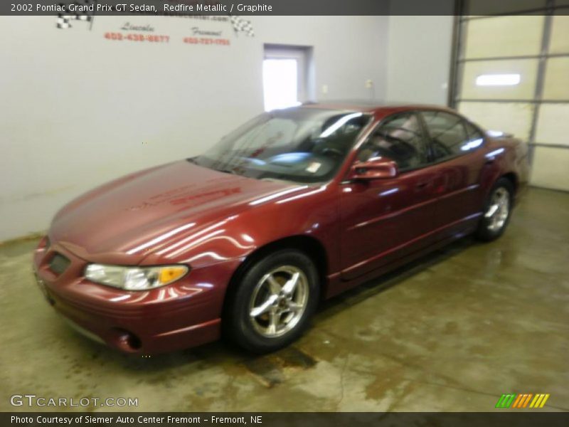 Redfire Metallic / Graphite 2002 Pontiac Grand Prix GT Sedan