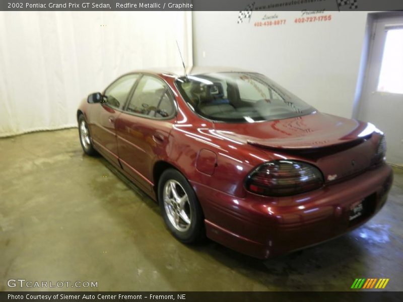 Redfire Metallic / Graphite 2002 Pontiac Grand Prix GT Sedan