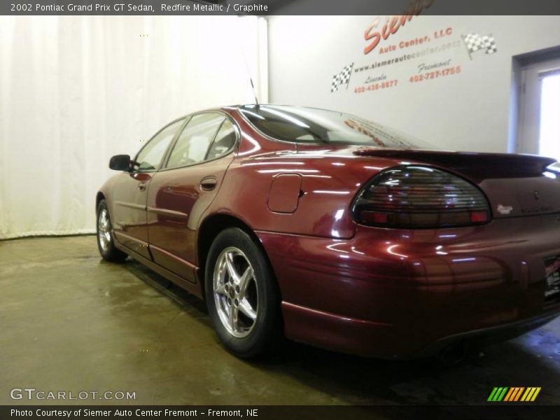 Redfire Metallic / Graphite 2002 Pontiac Grand Prix GT Sedan