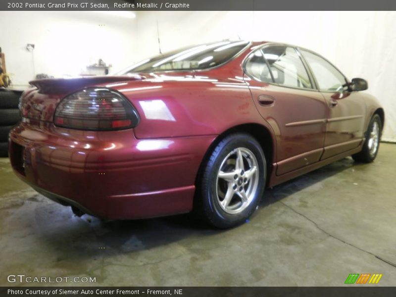 Redfire Metallic / Graphite 2002 Pontiac Grand Prix GT Sedan