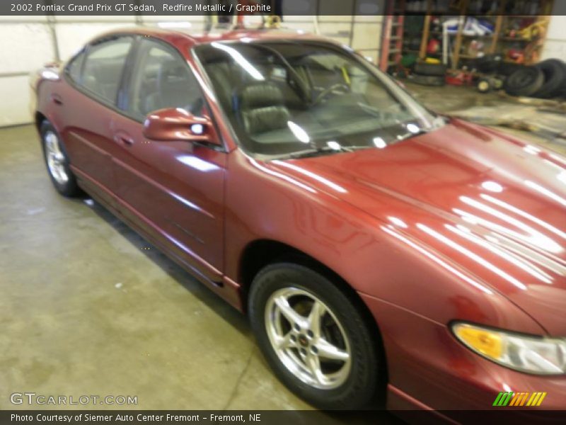 Redfire Metallic / Graphite 2002 Pontiac Grand Prix GT Sedan