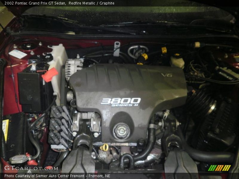 Redfire Metallic / Graphite 2002 Pontiac Grand Prix GT Sedan