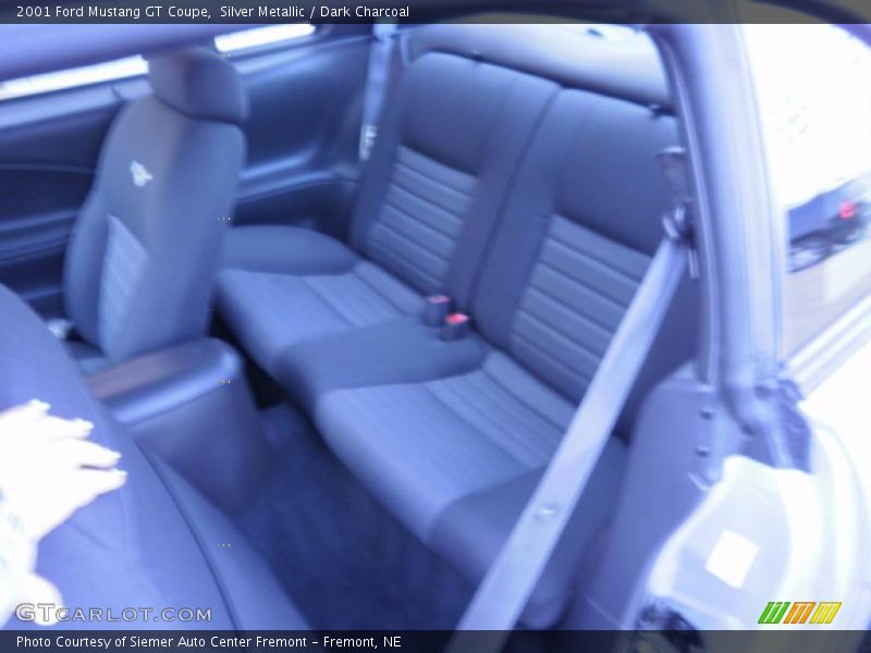 Silver Metallic / Dark Charcoal 2001 Ford Mustang GT Coupe