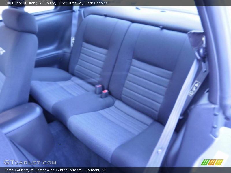 Silver Metallic / Dark Charcoal 2001 Ford Mustang GT Coupe