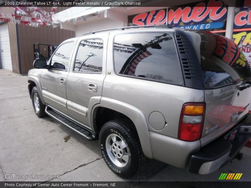 Light Pewter Metallic / Gray/Dark Charcoal 2003 Chevrolet Tahoe LT 4x4