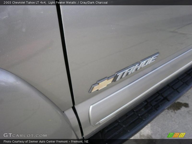 Light Pewter Metallic / Gray/Dark Charcoal 2003 Chevrolet Tahoe LT 4x4