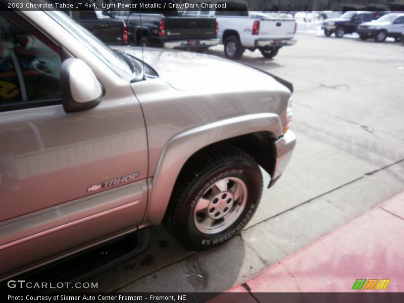 Light Pewter Metallic / Gray/Dark Charcoal 2003 Chevrolet Tahoe LT 4x4