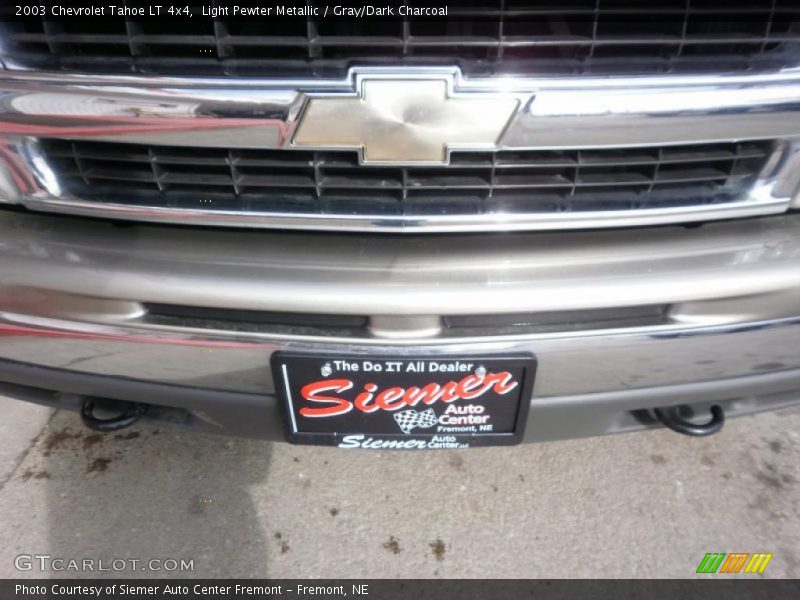 Light Pewter Metallic / Gray/Dark Charcoal 2003 Chevrolet Tahoe LT 4x4