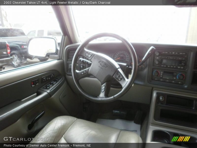 Light Pewter Metallic / Gray/Dark Charcoal 2003 Chevrolet Tahoe LT 4x4