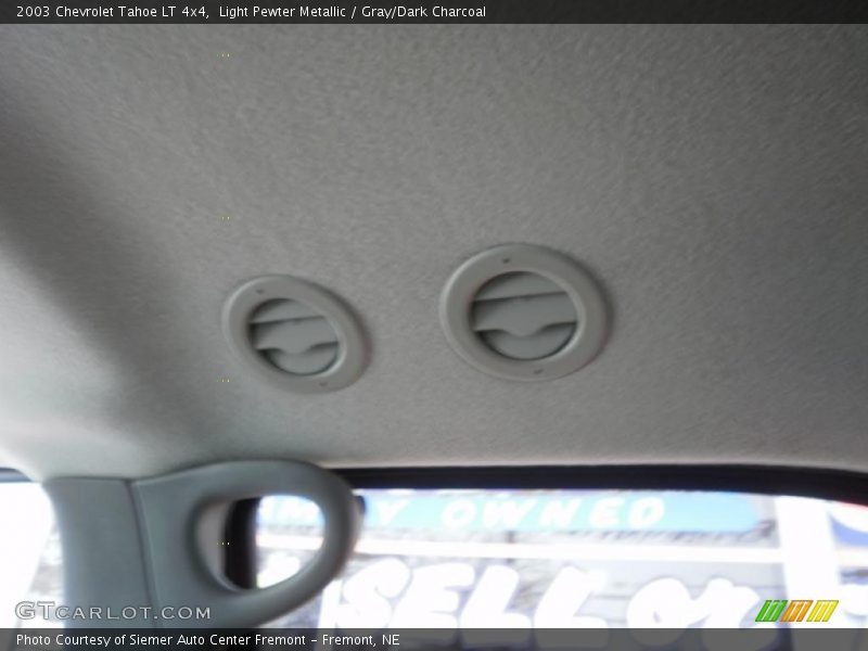 Light Pewter Metallic / Gray/Dark Charcoal 2003 Chevrolet Tahoe LT 4x4