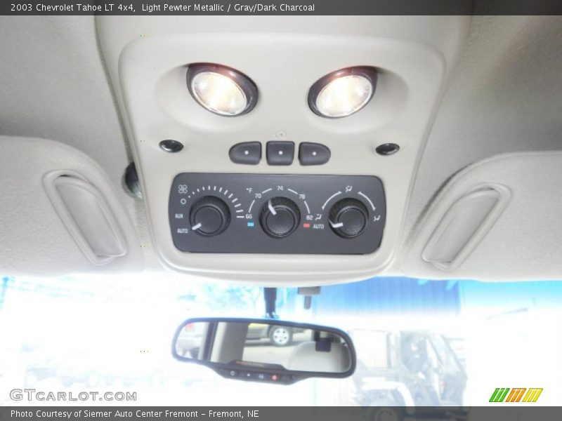 Light Pewter Metallic / Gray/Dark Charcoal 2003 Chevrolet Tahoe LT 4x4