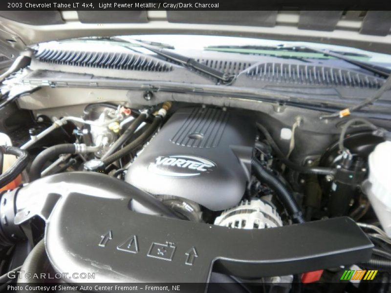 Light Pewter Metallic / Gray/Dark Charcoal 2003 Chevrolet Tahoe LT 4x4