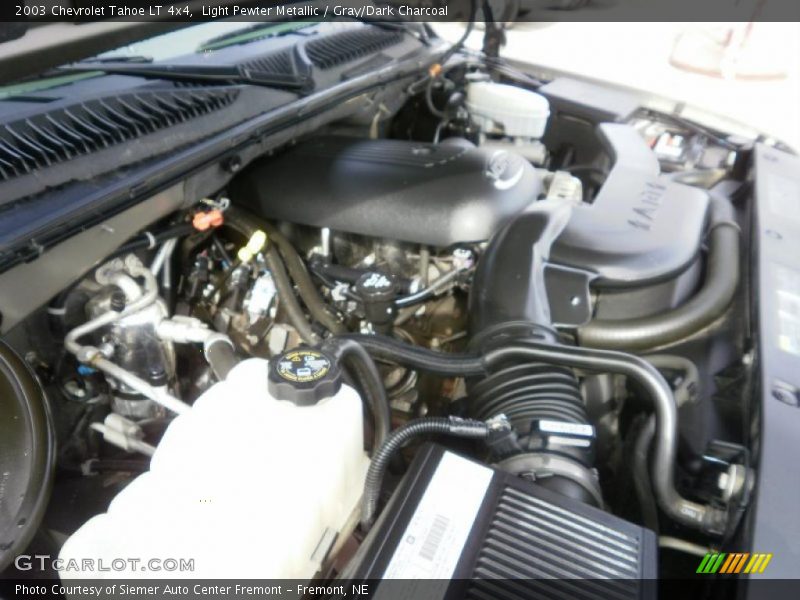 Light Pewter Metallic / Gray/Dark Charcoal 2003 Chevrolet Tahoe LT 4x4