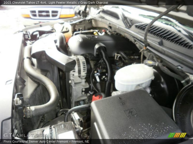 Light Pewter Metallic / Gray/Dark Charcoal 2003 Chevrolet Tahoe LT 4x4