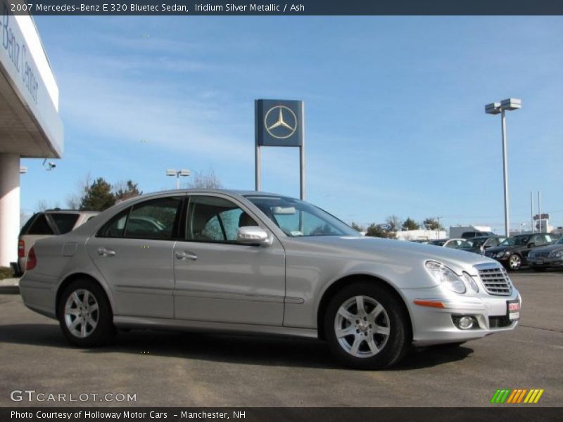 Iridium Silver Metallic / Ash 2007 Mercedes-Benz E 320 Bluetec Sedan