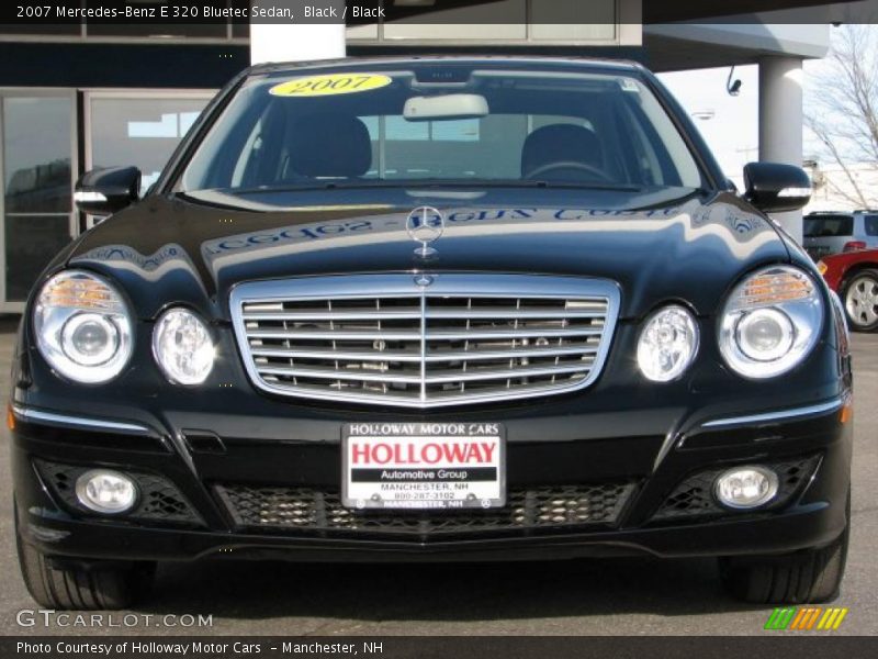 Black / Black 2007 Mercedes-Benz E 320 Bluetec Sedan