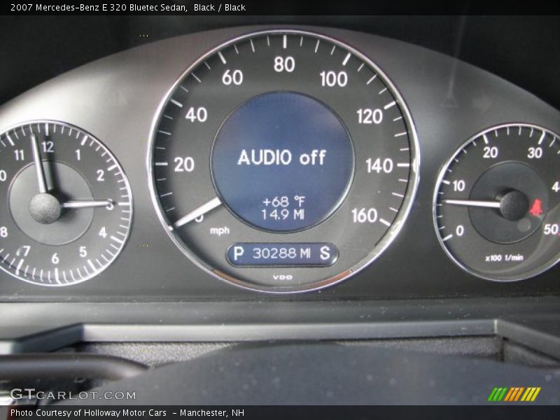 Black / Black 2007 Mercedes-Benz E 320 Bluetec Sedan