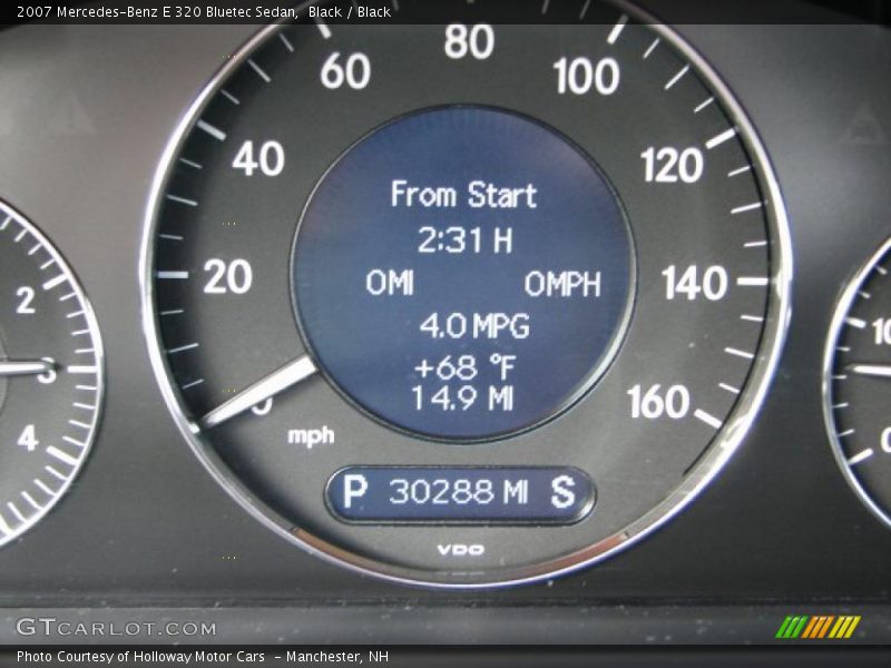 Black / Black 2007 Mercedes-Benz E 320 Bluetec Sedan