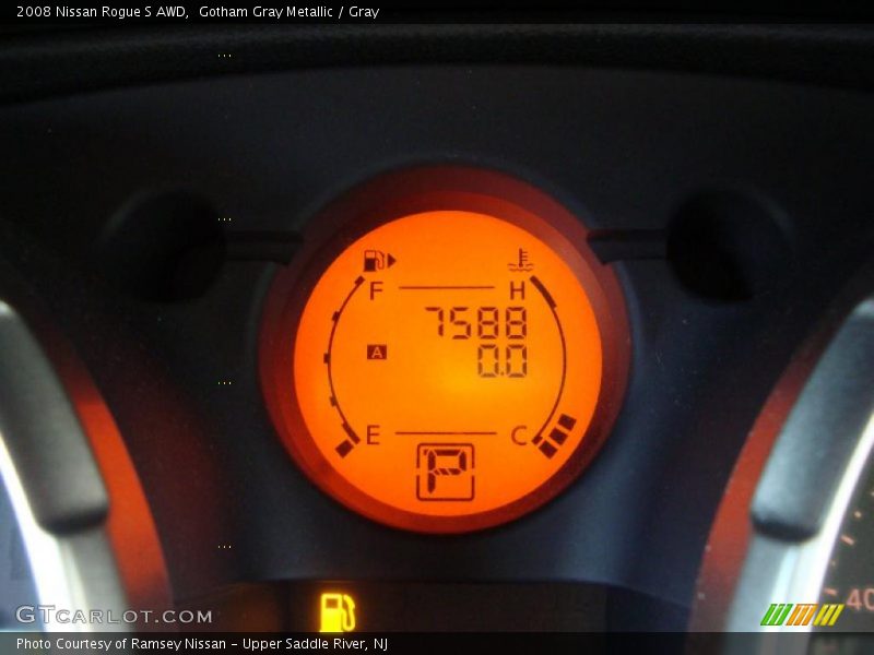 Gotham Gray Metallic / Gray 2008 Nissan Rogue S AWD