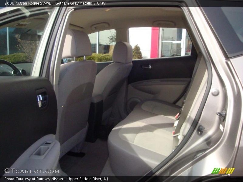 Gotham Gray Metallic / Gray 2008 Nissan Rogue S AWD