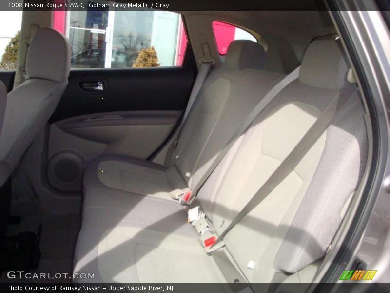 Gotham Gray Metallic / Gray 2008 Nissan Rogue S AWD