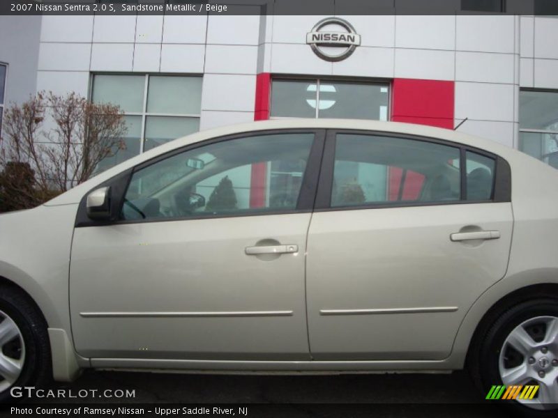 Sandstone Metallic / Beige 2007 Nissan Sentra 2.0 S