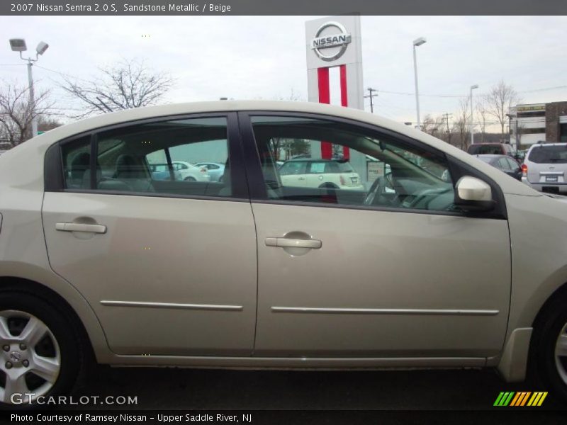 Sandstone Metallic / Beige 2007 Nissan Sentra 2.0 S