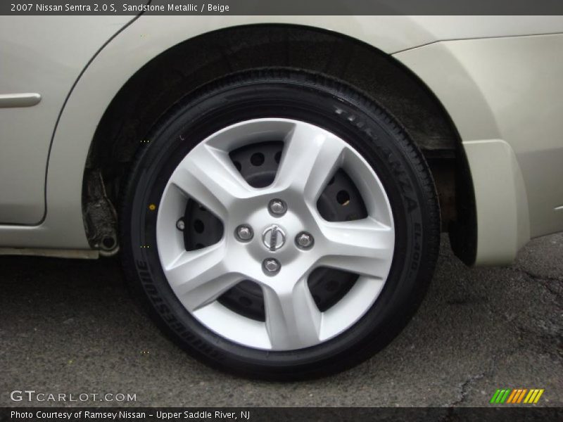 Sandstone Metallic / Beige 2007 Nissan Sentra 2.0 S