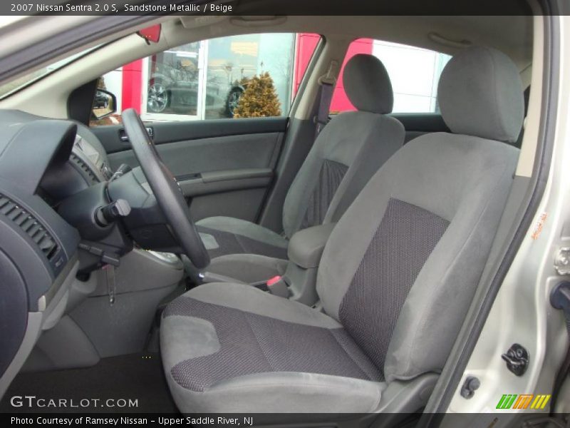 Sandstone Metallic / Beige 2007 Nissan Sentra 2.0 S