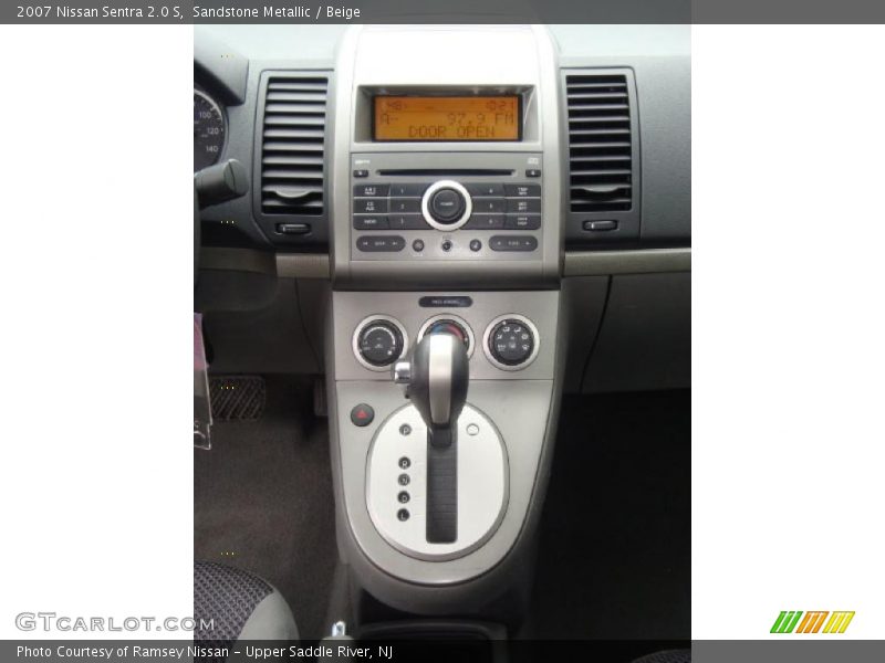Sandstone Metallic / Beige 2007 Nissan Sentra 2.0 S