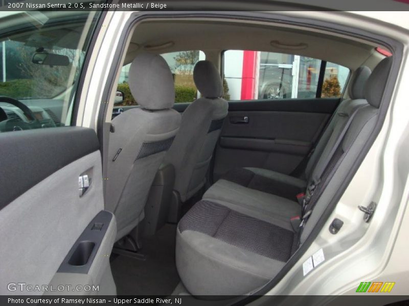 Sandstone Metallic / Beige 2007 Nissan Sentra 2.0 S