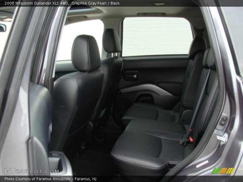 Graphite Gray Pearl / Black 2008 Mitsubishi Outlander XLS 4WD