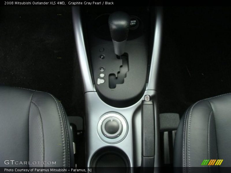 Graphite Gray Pearl / Black 2008 Mitsubishi Outlander XLS 4WD
