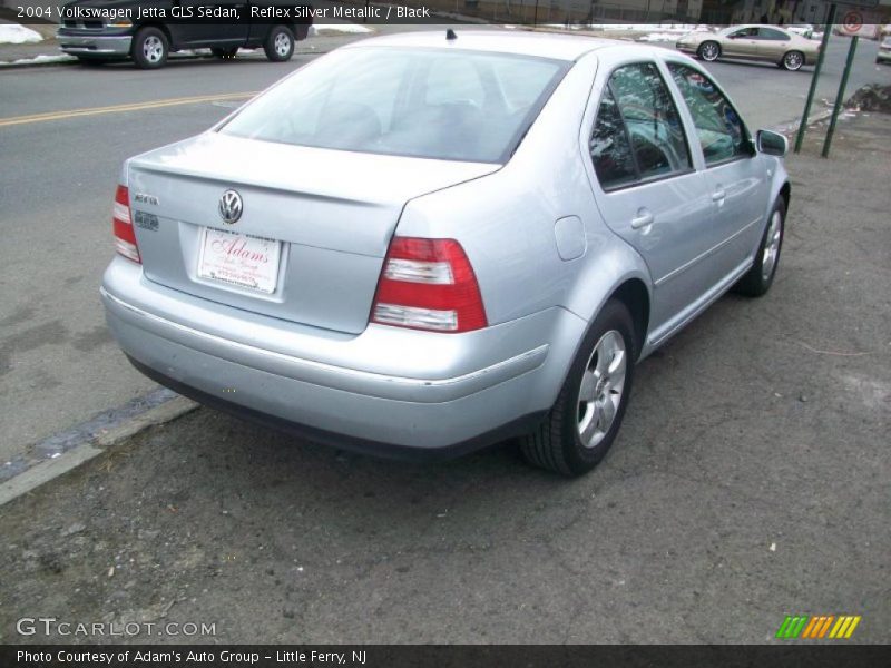 Reflex Silver Metallic / Black 2004 Volkswagen Jetta GLS Sedan