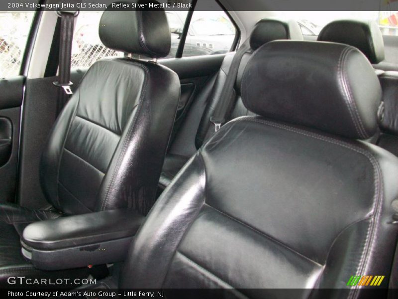 Reflex Silver Metallic / Black 2004 Volkswagen Jetta GLS Sedan