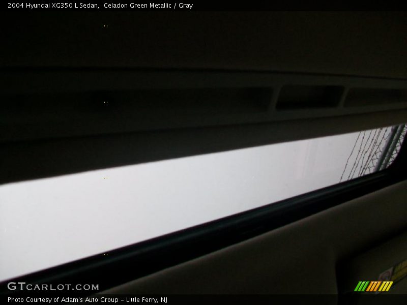 Celadon Green Metallic / Gray 2004 Hyundai XG350 L Sedan