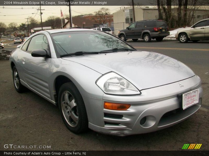 Sterling Silver Metallic / Midnight 2004 Mitsubishi Eclipse RS Coupe