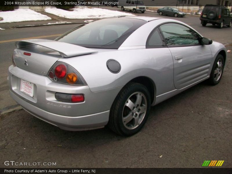 Sterling Silver Metallic / Midnight 2004 Mitsubishi Eclipse RS Coupe