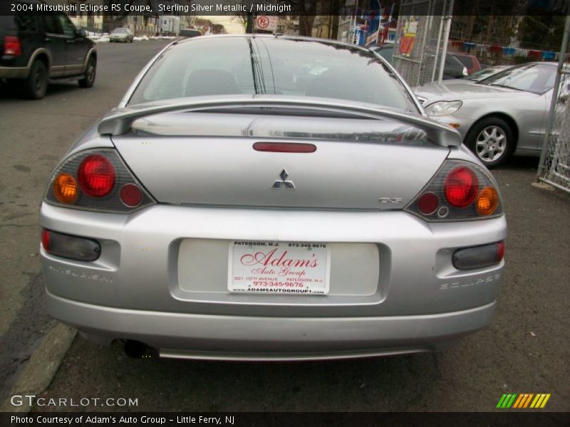 Sterling Silver Metallic / Midnight 2004 Mitsubishi Eclipse RS Coupe