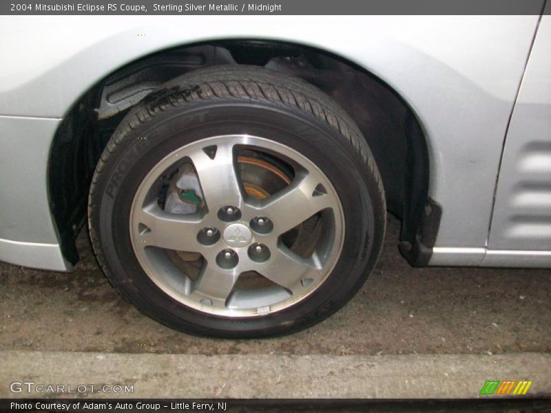 Sterling Silver Metallic / Midnight 2004 Mitsubishi Eclipse RS Coupe