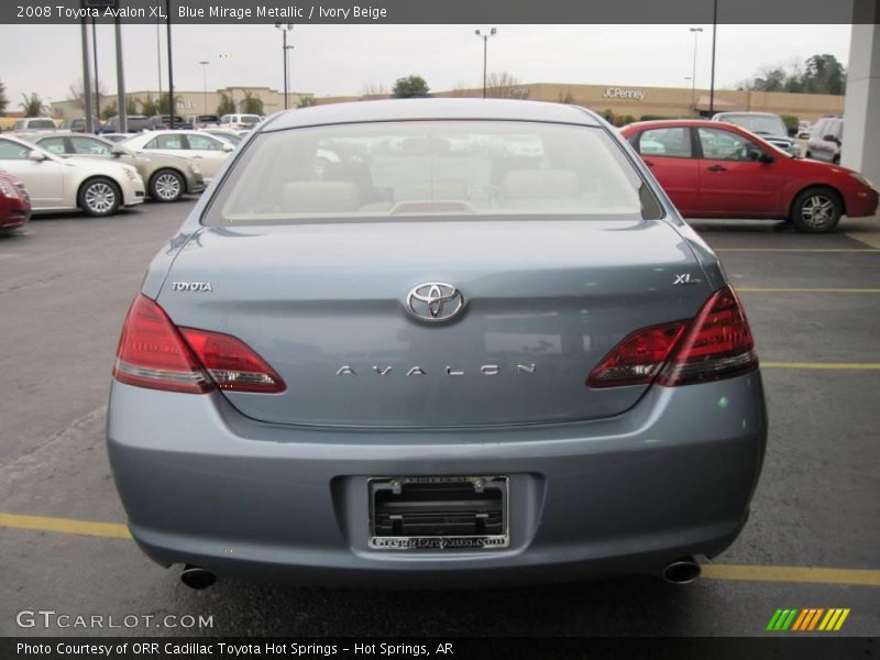 Blue Mirage Metallic / Ivory Beige 2008 Toyota Avalon XL