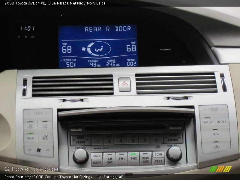 Blue Mirage Metallic / Ivory Beige 2008 Toyota Avalon XL