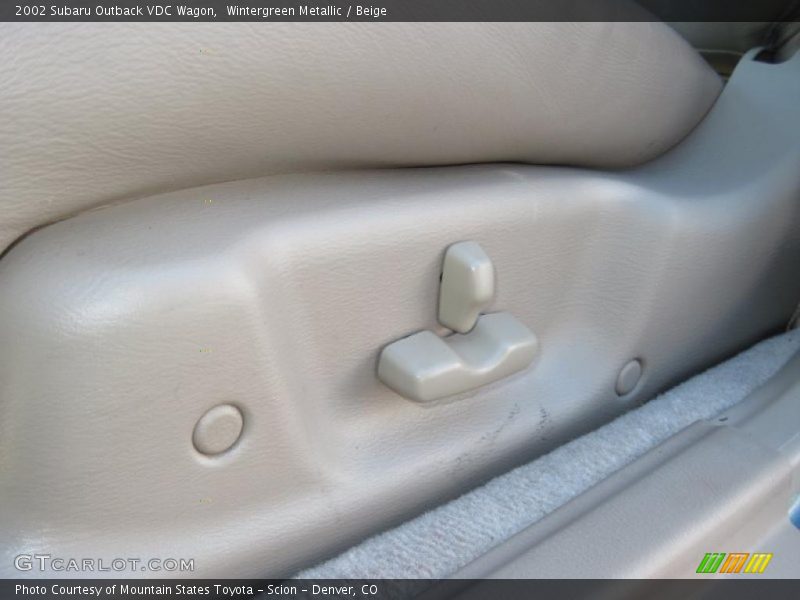 Wintergreen Metallic / Beige 2002 Subaru Outback VDC Wagon