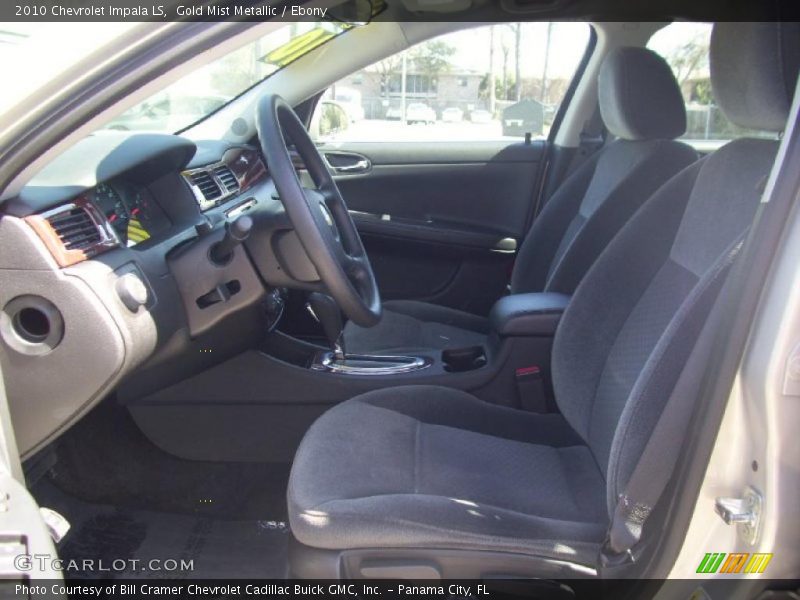 Gold Mist Metallic / Ebony 2010 Chevrolet Impala LS
