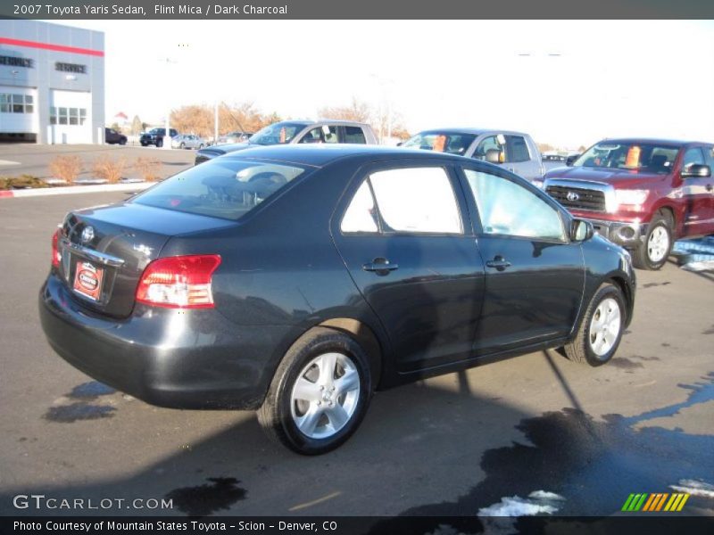 Flint Mica / Dark Charcoal 2007 Toyota Yaris Sedan