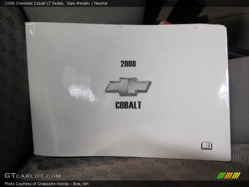 Slate Metallic / Neutral 2008 Chevrolet Cobalt LT Sedan