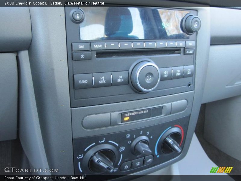Slate Metallic / Neutral 2008 Chevrolet Cobalt LT Sedan