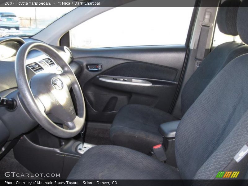Flint Mica / Dark Charcoal 2007 Toyota Yaris Sedan